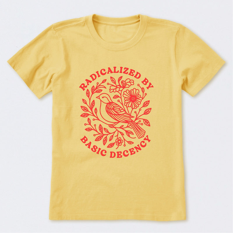 Radicalized By Basic Decency Social Justice T-Shirt