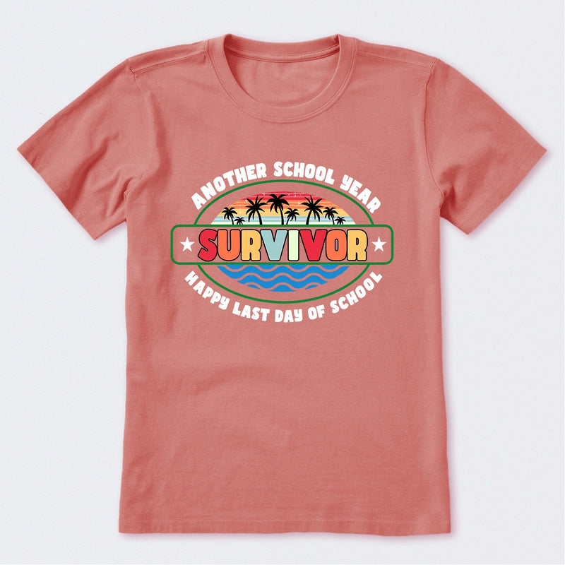 Another School Year Survivor Happy Last Day Of School T-Shirt