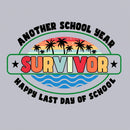 Another School Year Survivor Happy Last Day Of School T-Shirt