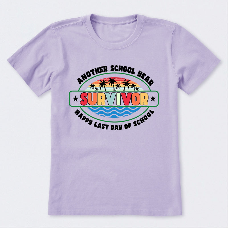 Another School Year Survivor Happy Last Day Of School T-Shirt