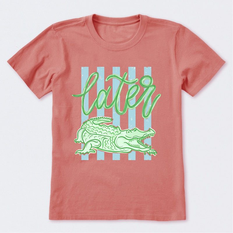 Later Gator Preppy Vacation T-Shirt