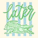 Later Gator Preppy Vacation T-Shirt