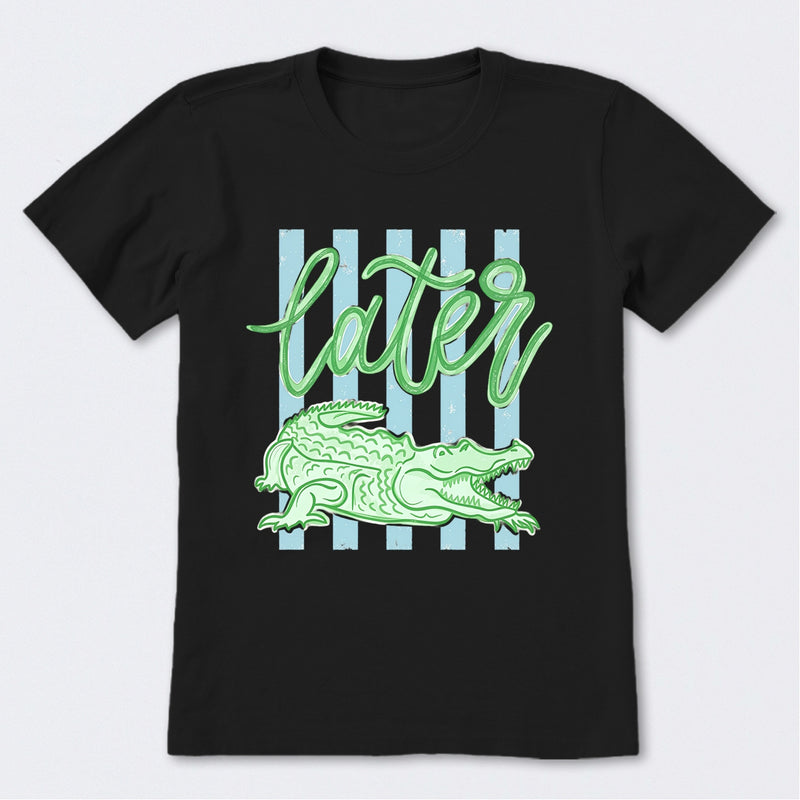 Later Gator Preppy Vacation T-Shirt