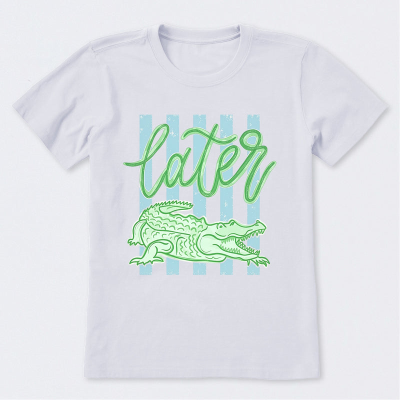 Later Gator Preppy Vacation T-Shirt
