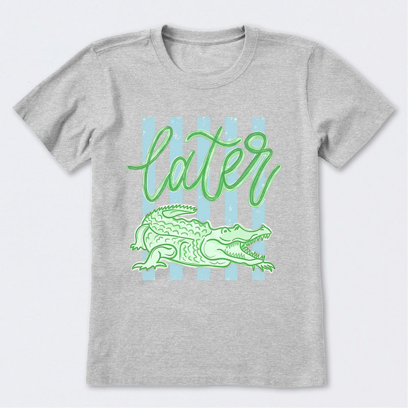 Later Gator Preppy Vacation T-Shirt