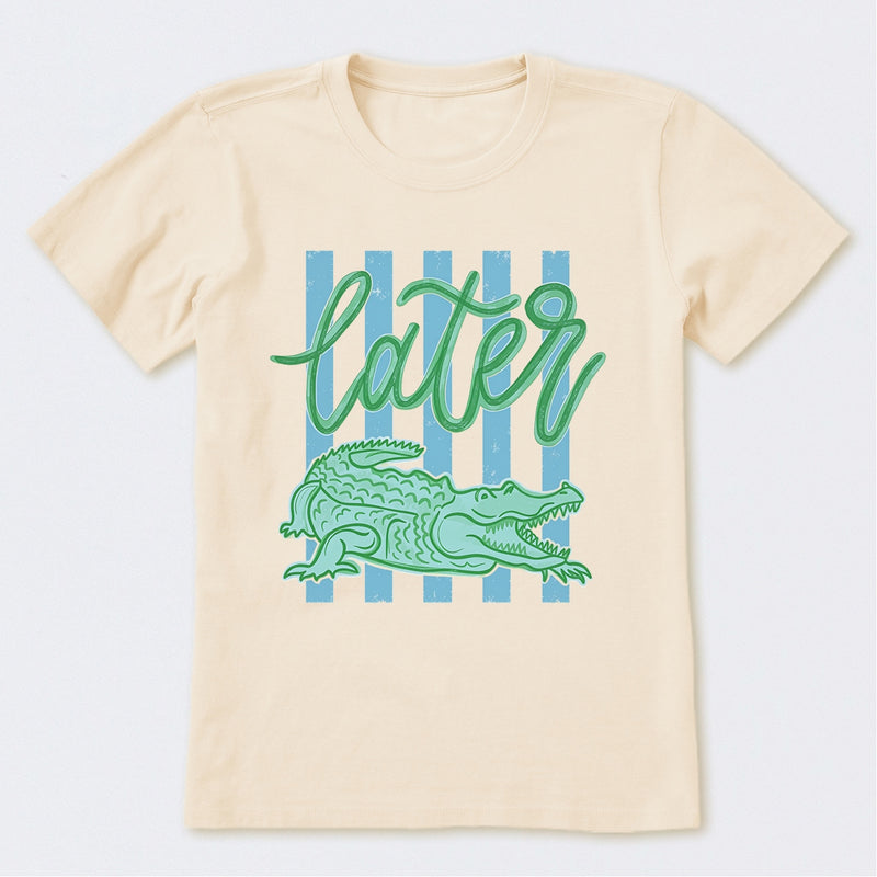 Later Gator Preppy Vacation T-Shirt