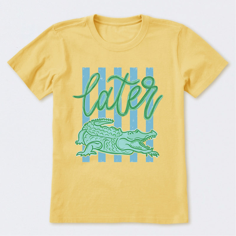 Later Gator Preppy Vacation T-Shirt