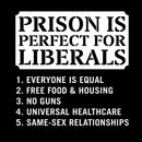 Prison is Perfect For Liberals T-shirt, Funny T-shirt