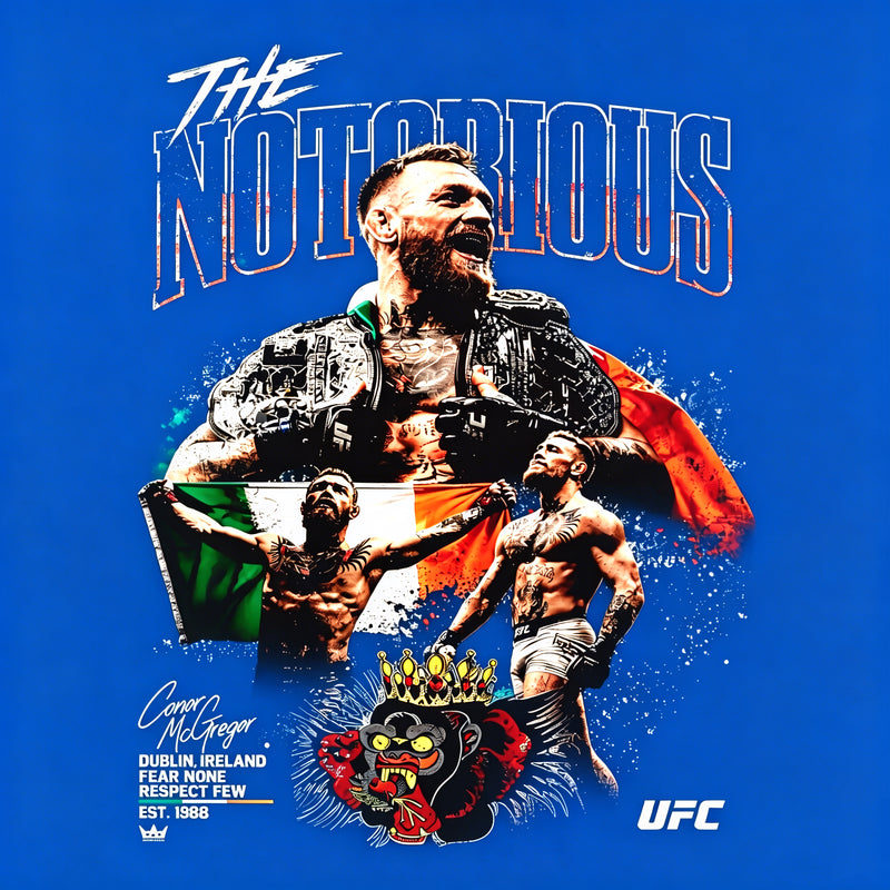 UFC 329 Black Conor McGregor T-Shirt