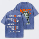 NewYork 2 Side Basketball Fans T-Shirt