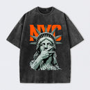 NewYork 2 Side Basketball Fans T-Shirt