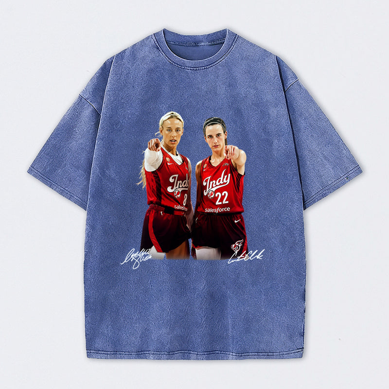 Friendship Sophie Cunningham And Caitlin Washed T-shirts