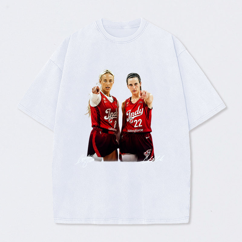 Friendship Sophie Cunningham And Caitlin Washed T-shirts