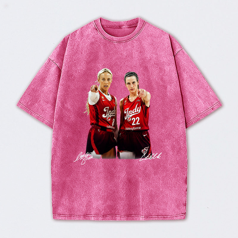 Friendship Sophie Cunningham And Caitlin Washed T-shirts
