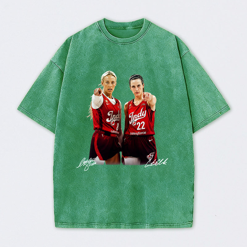 Friendship Sophie Cunningham And Caitlin Washed T-shirts