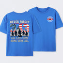 Never Forget 343 Firefighter 25th Anniversary Gift For Heroes T-Shirt