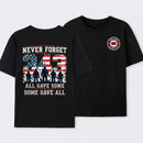Never Forget 343 Firefighter 25th Anniversary Gift For Heroes T-Shirt
