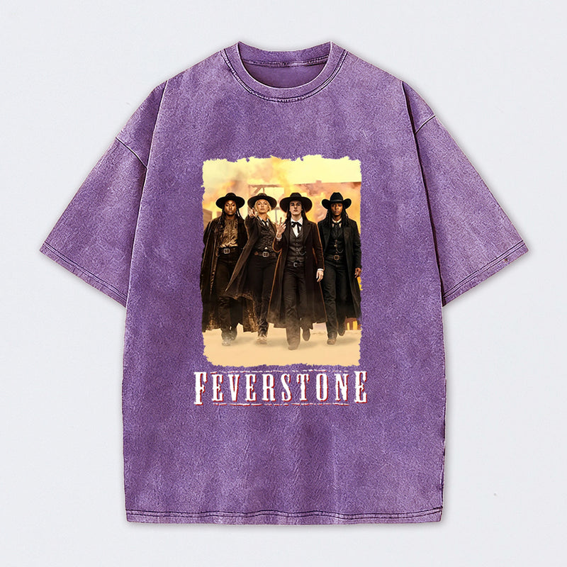 Feverstone Sophie Cunningham And Caitlin Clark Washed T-Shirt