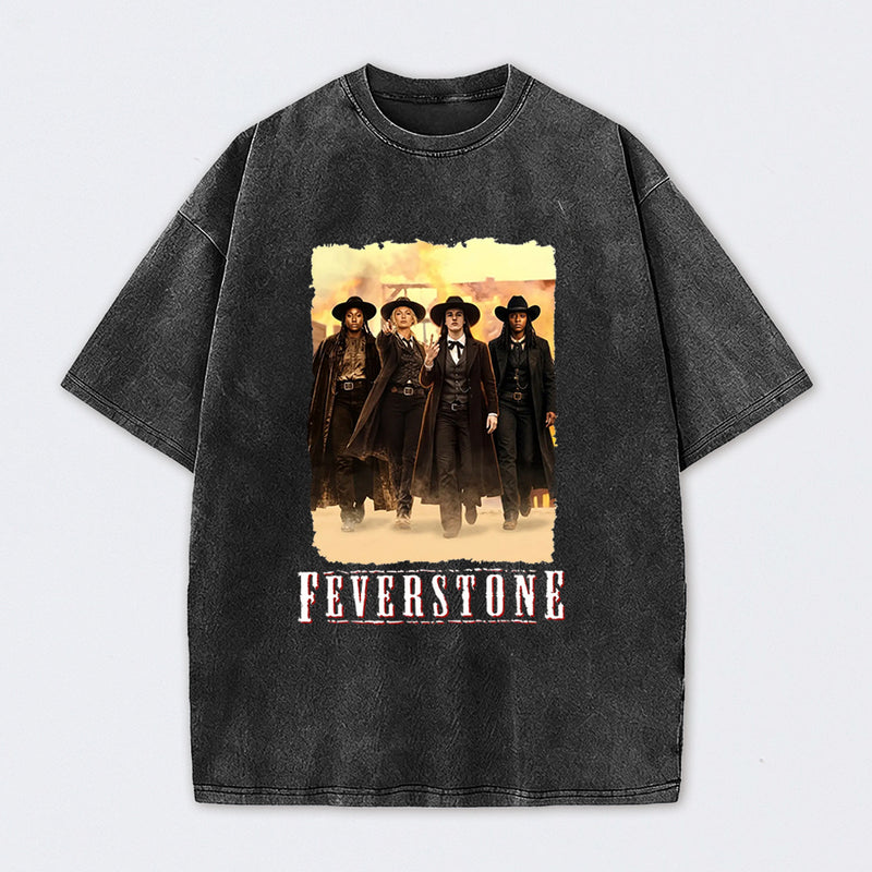Feverstone Sophie Cunningham And Caitlin Clark Washed T-Shirt
