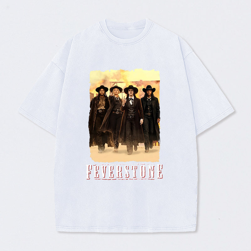 Feverstone Sophie Cunningham And Caitlin Clark Washed T-Shirt