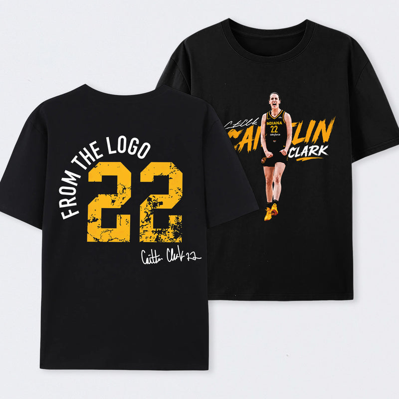 Caitlin Clark Chicago All-Star Game Day Basketball Washed T-Shirt