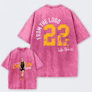 Caitlin Clark Chicago All-Star Game Day Basketball Washed T-Shirt