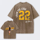 Caitlin Clark Chicago All-Star Game Day Basketball Washed T-Shirt