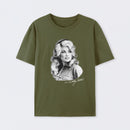 Vitage Dolly Parton Portrait Style 80s Country Music T-Shirt