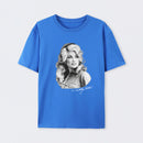 Vitage Dolly Parton Portrait Style 80s Country Music T-Shirt