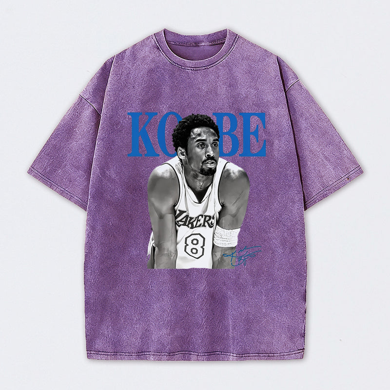 Vintage Basketball Graphic Washed T-Shirt