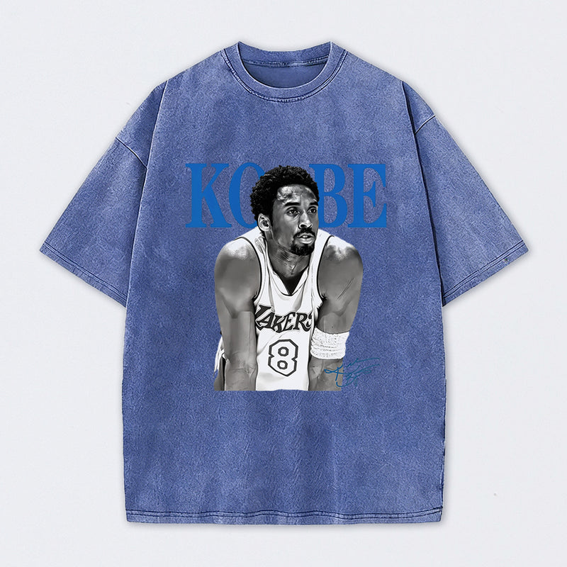 Vintage Basketball Graphic Washed T-Shirt