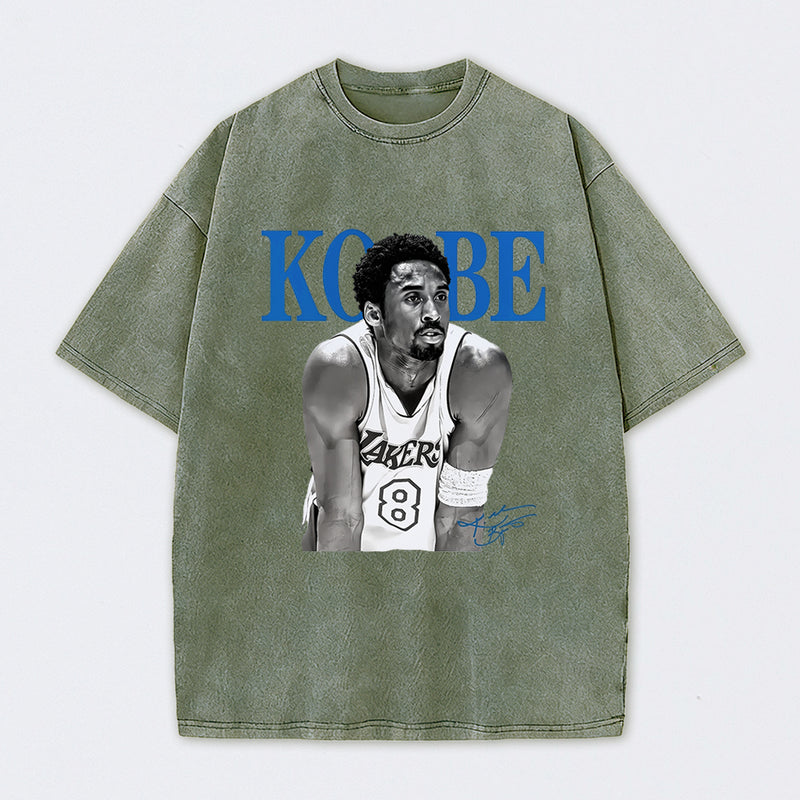 Vintage Basketball Graphic Washed T-Shirt