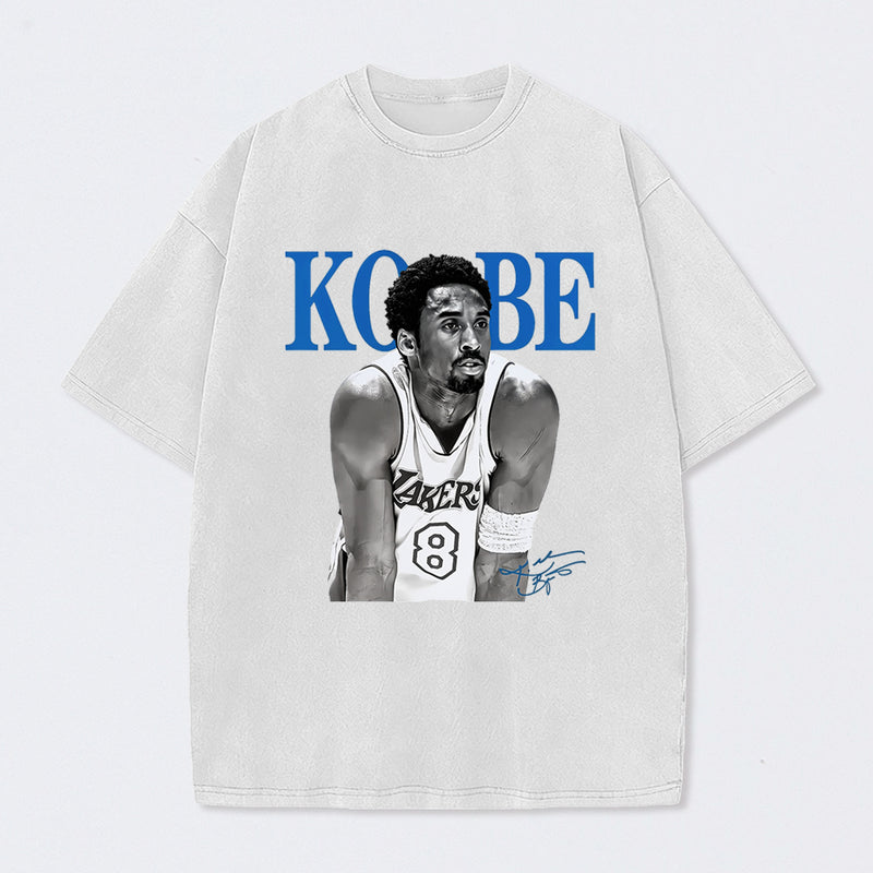 Vintage Basketball Graphic Washed T-Shirt