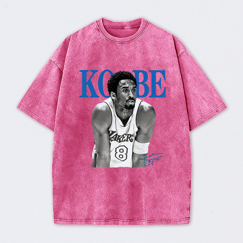 Vintage Basketball Graphic Washed T-Shirt
