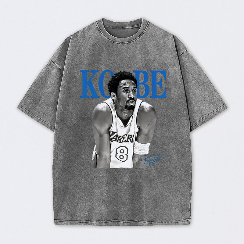 Vintage Basketball Graphic Washed T-Shirt