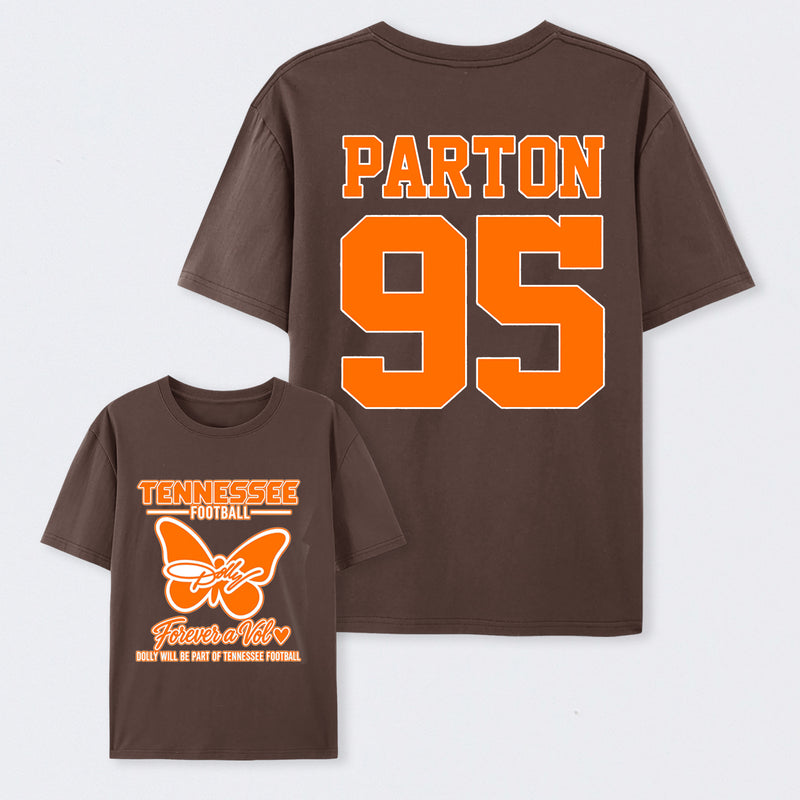 Dolly Parton Tennessee 95 Country Music Football T-Shirt