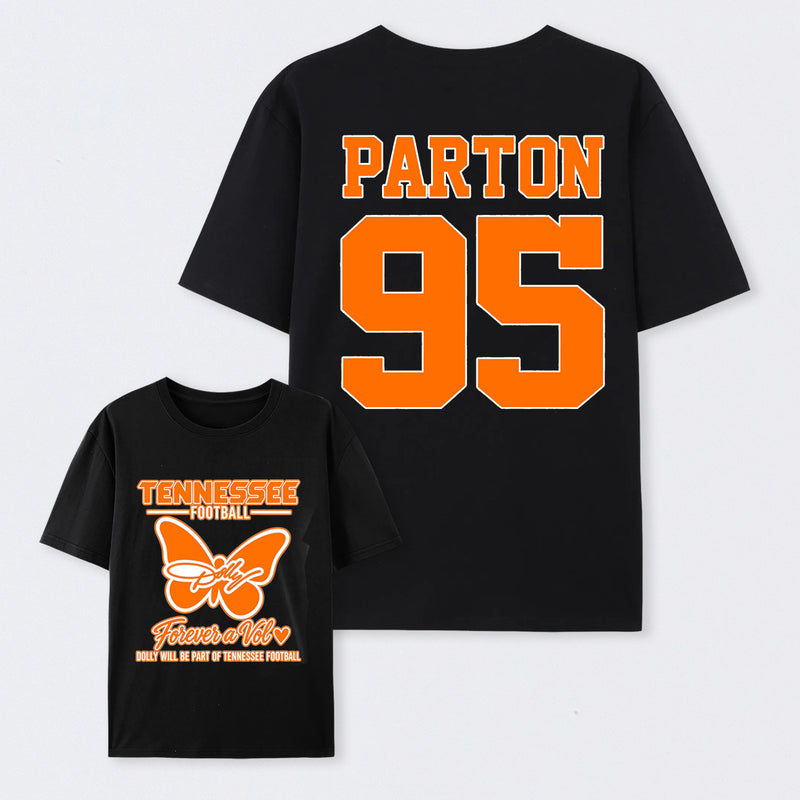 Dolly Parton Tennessee 95 Country Music Football T-Shirt