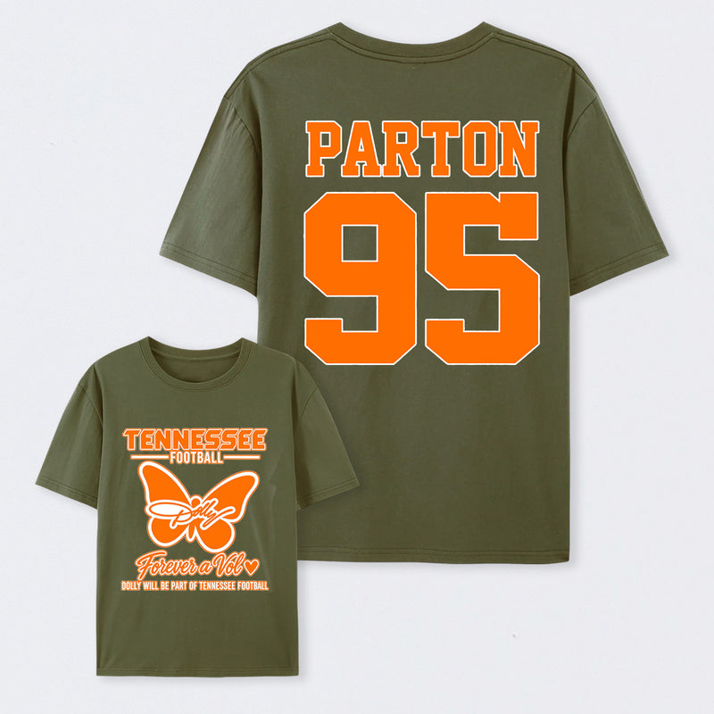 Dolly Parton Tennessee 95 Country Music Football T-Shirt