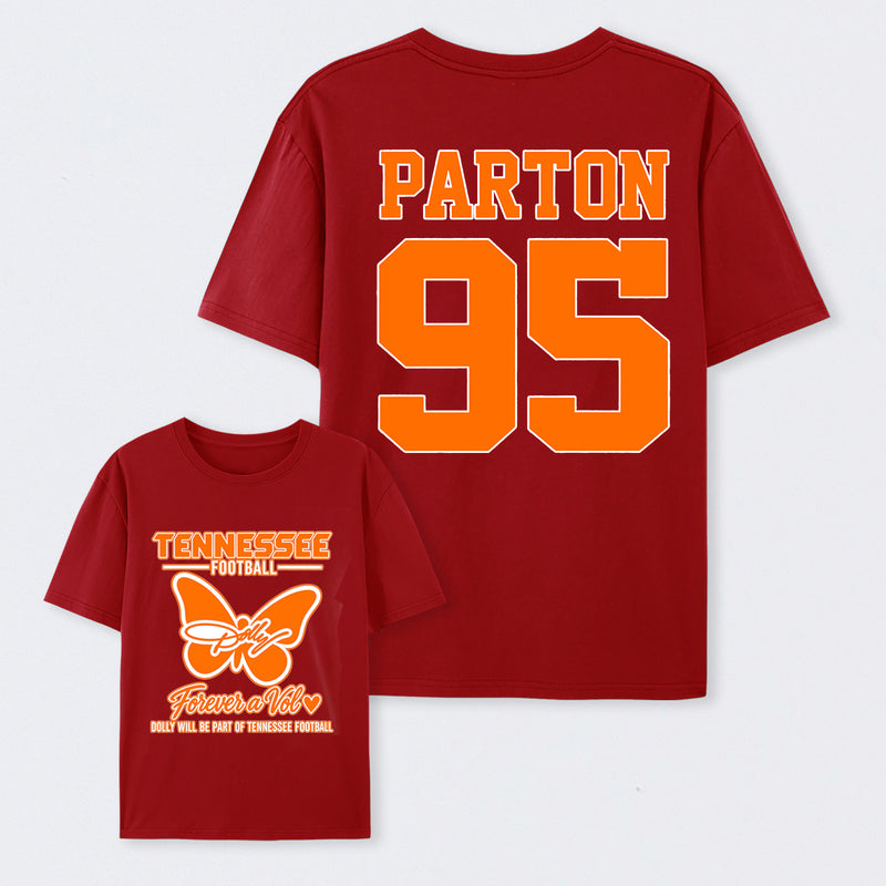 Dolly Parton Tennessee 95 Country Music Football T-Shirt