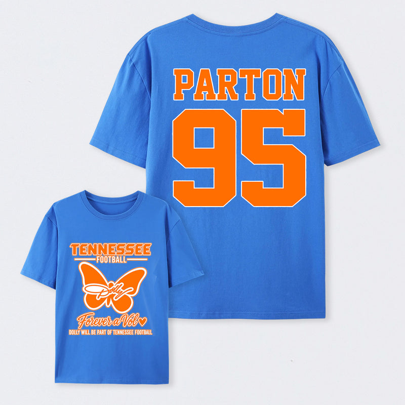 Dolly Parton Tennessee 95 Country Music Football T-Shirt
