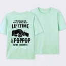 Pop Pop Name Graphic Casual Streetwear T-Shirt