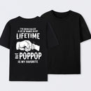 Pop Pop Name Graphic Casual Streetwear T-Shirt