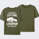 Pop Pop Name Graphic Casual Streetwear T-Shirt