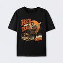 He's From Texas I Can Tell Chainsaw Horror T-Shirt