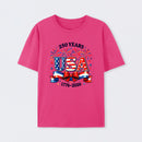 Patriotic Bow Fireworks Cute T-Shirt