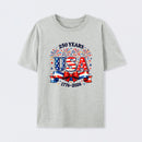 Patriotic Bow Fireworks Cute T-Shirt
