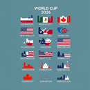 World Cup 2026 Host Cities T-Shirt