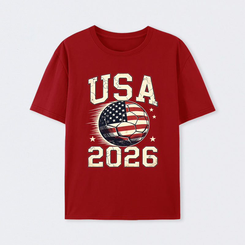 USA Soccer World Cup 2026 American Fan T-Shirt