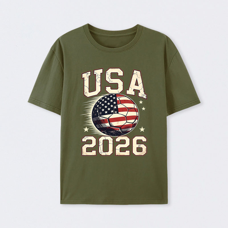 USA Soccer World Cup 2026 American Fan T-Shirt