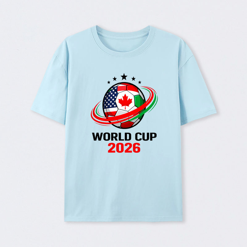World Cup 2026 Soccer Football Fan T-Shirt